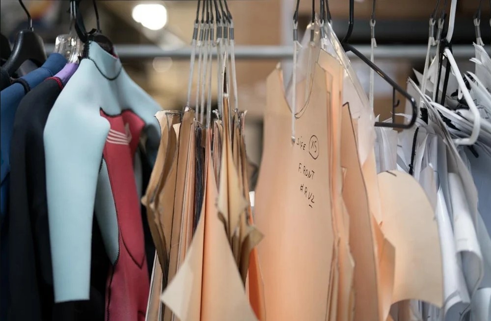 Hotline wetsuit patterns and design process