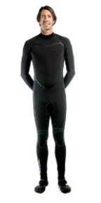 Mens GT 4/3mm Wetsuit - CHEST ZIP and BACK ZIP