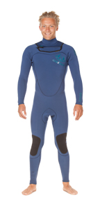 Mens Reflex 2.0 4/3mm Wetsuit - Royal Blue
