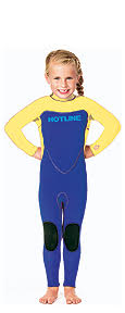 Toddler 5/3m Back Zip Wetsuit with Ankle Zippers -  Buttercup/Royal