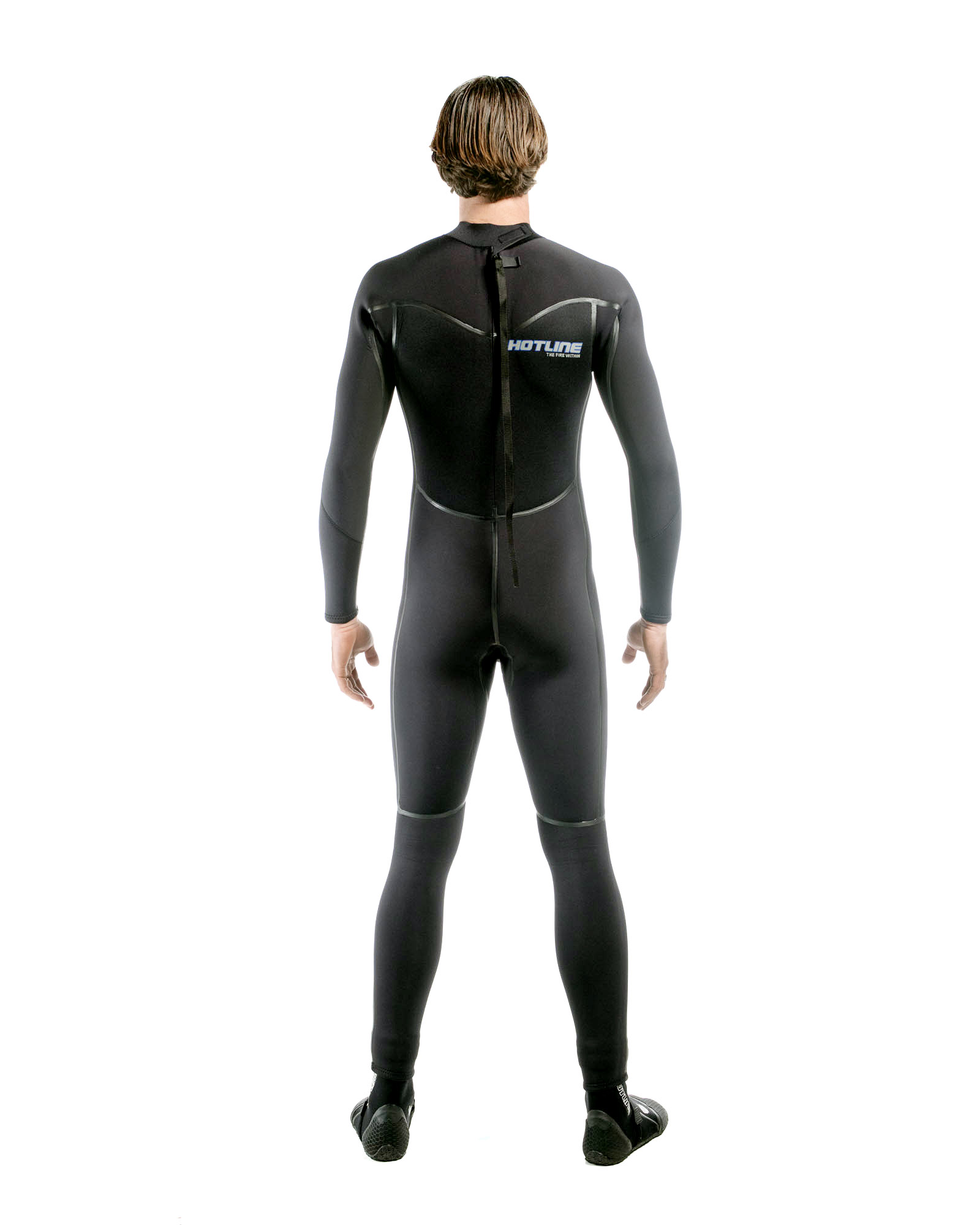 Hotline 4/3mm Wetsuit – Warm, Flexible Surf Suit with Chest & Back Zip