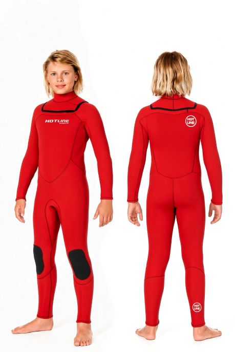 Junior Reflex Chest Zip 4/3mm Wetsuit